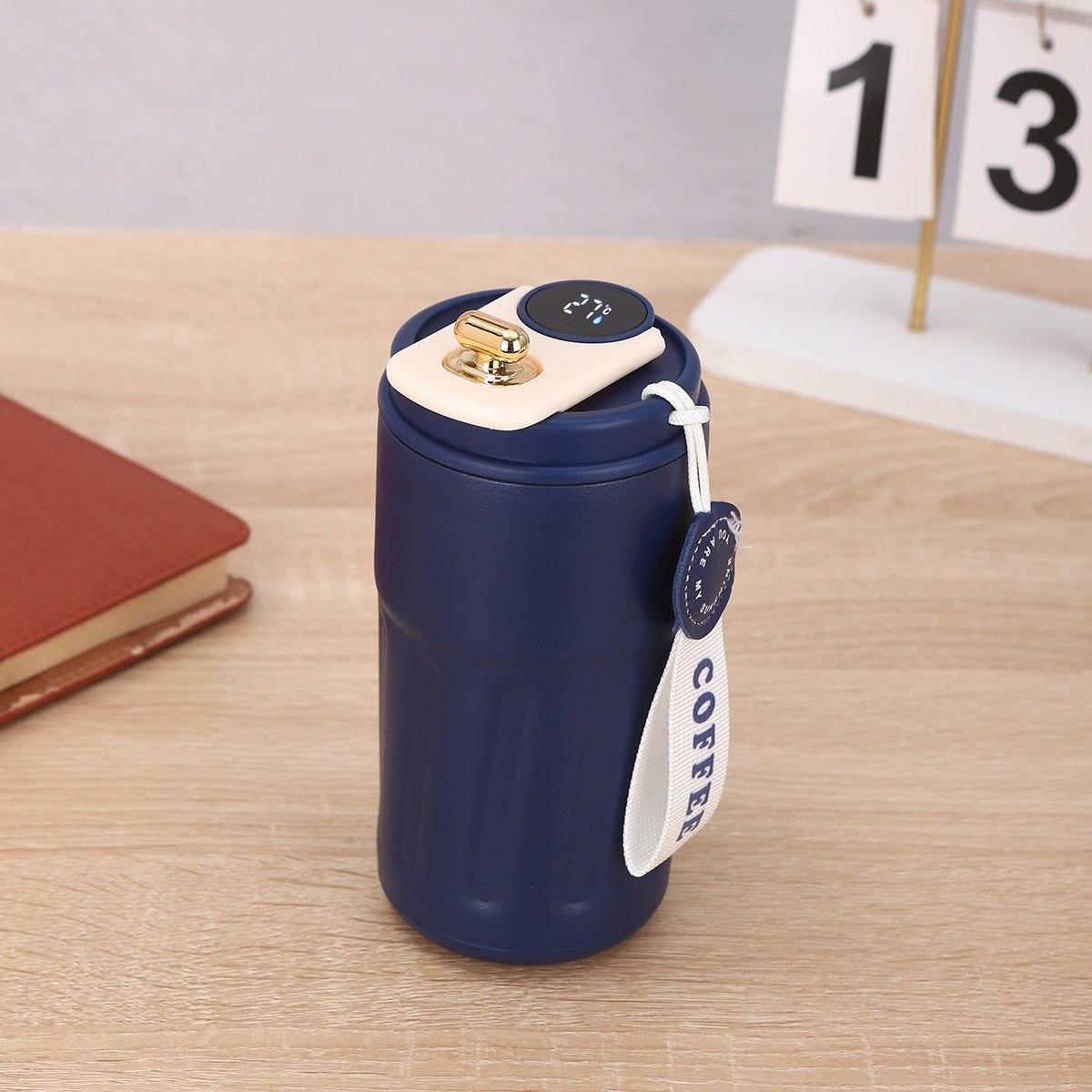 Smart Temperature Display Thermal Bottle | 450ml Stainless Steel Insulated Coffee Mug