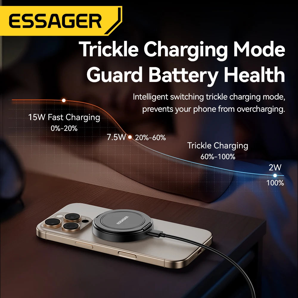 MagSafe Wireless Charger | Magnetic fast Charging for iPhone & Android MagSafe Case