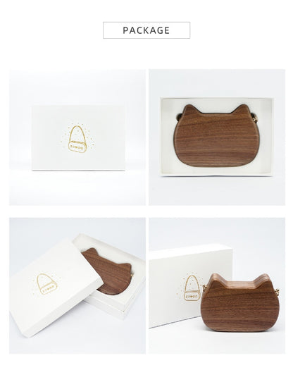 The Woodcraft | Handmade Solid Wood Crossbody Bag