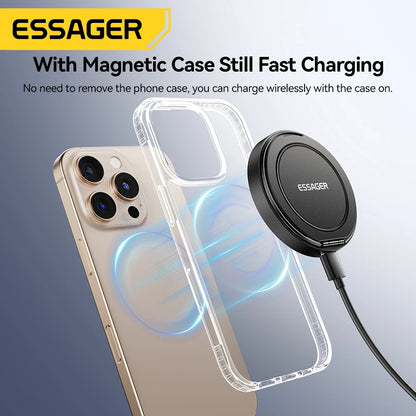 MagSafe Wireless Charger | Magnetic fast Charging for iPhone & Android MagSafe Case