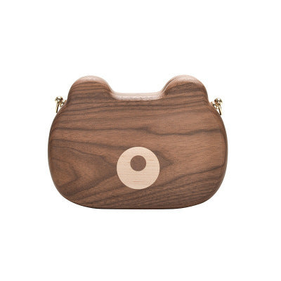The Woodcraft | Handmade Solid Wood Crossbody Bag