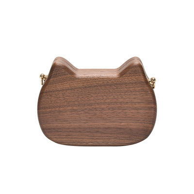 The Woodcraft | Handmade Solid Wood Crossbody Bag